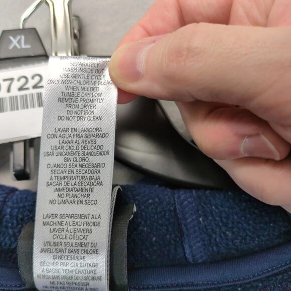 NFL Team Apparel New England Patriots Full Zip Hoodie Jacket Men's S Football - Picture 10 of 10